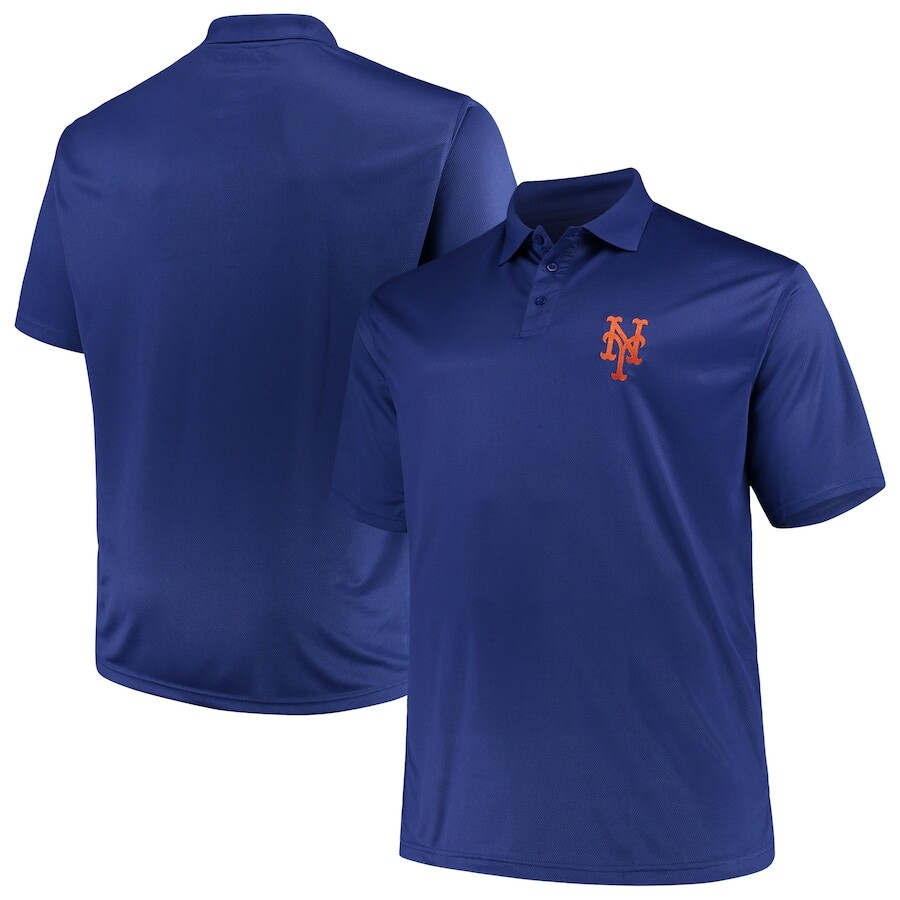 

Поло с коротким рукавом Fanatics Branded New York Mets, роял