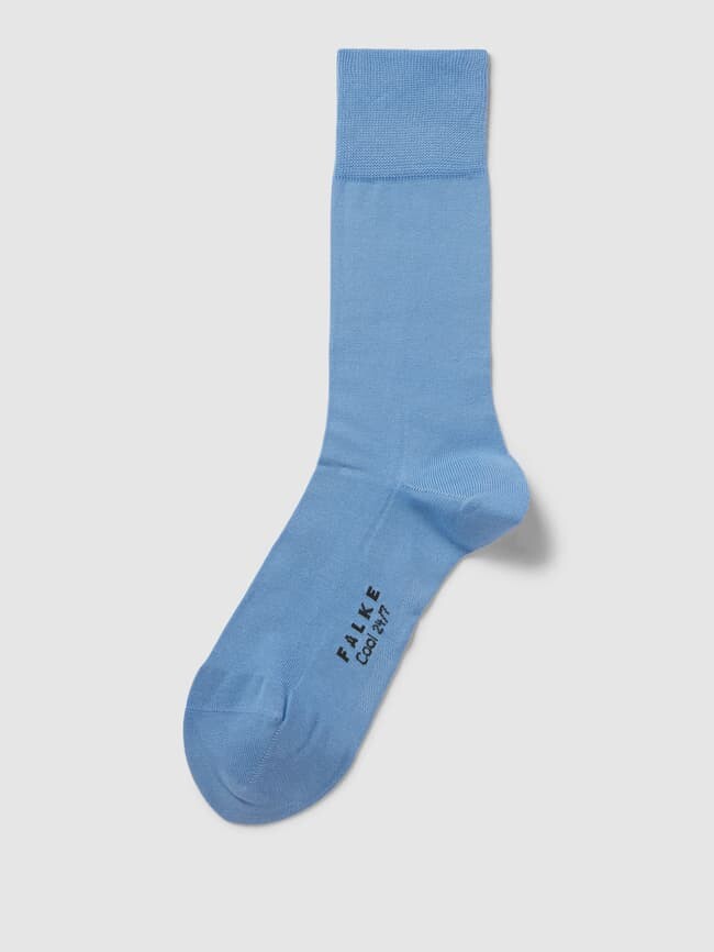 

Носки с нашивкой этикетки модель "COOL 24/7" Falke, светло-синий