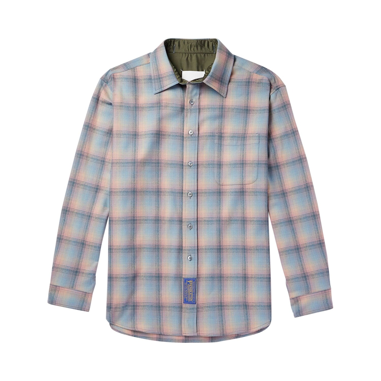 

Рубашка оверсайз в клетку Maison Margiela Pendleton