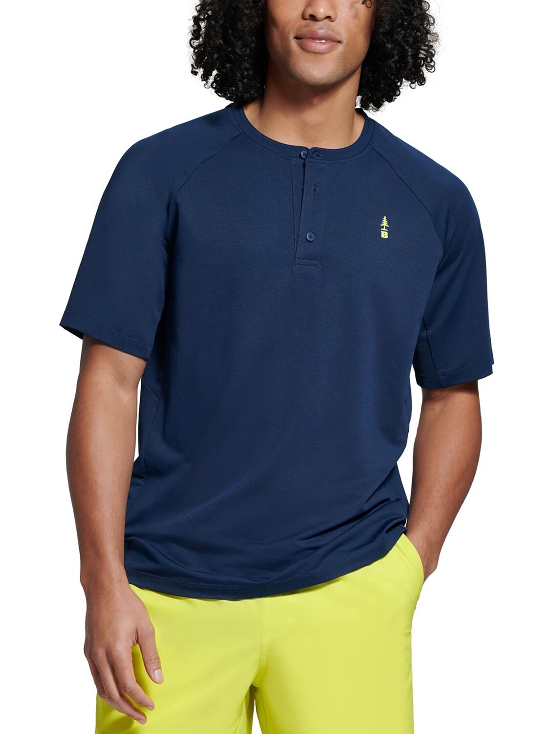 

Мужская футболка Hilltop Active с коротким рукавом BASS OUTDOOR, цвет Dress Blue