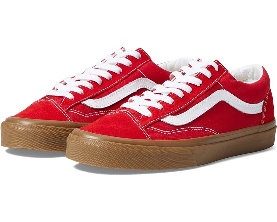 

Кроссовки Vans Style 36, цвет Gum Red