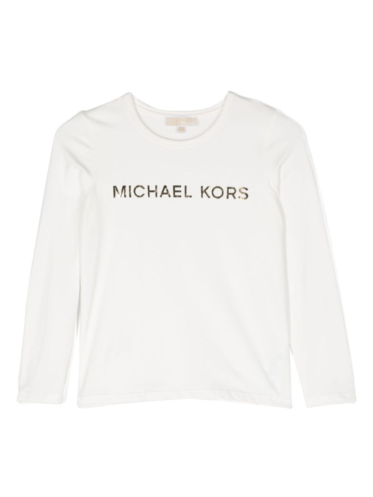 

Michael Kors Kids футболка с длинными рукавами и логотипом, белый