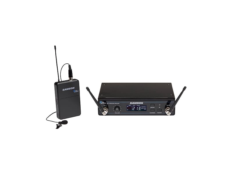 

Микрофон Samson Concert 99 Frequency-Agile UHF Wireless Lavalier Mic Presentation System - K Band (470–494 MHz)