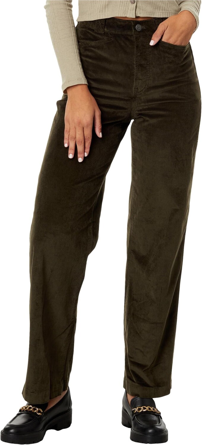 

Вельветовые широкие брюки Emmett 2.0 Madewell, цвет Expedition Green