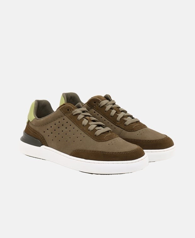 

Кроссовки Clarks, хаки