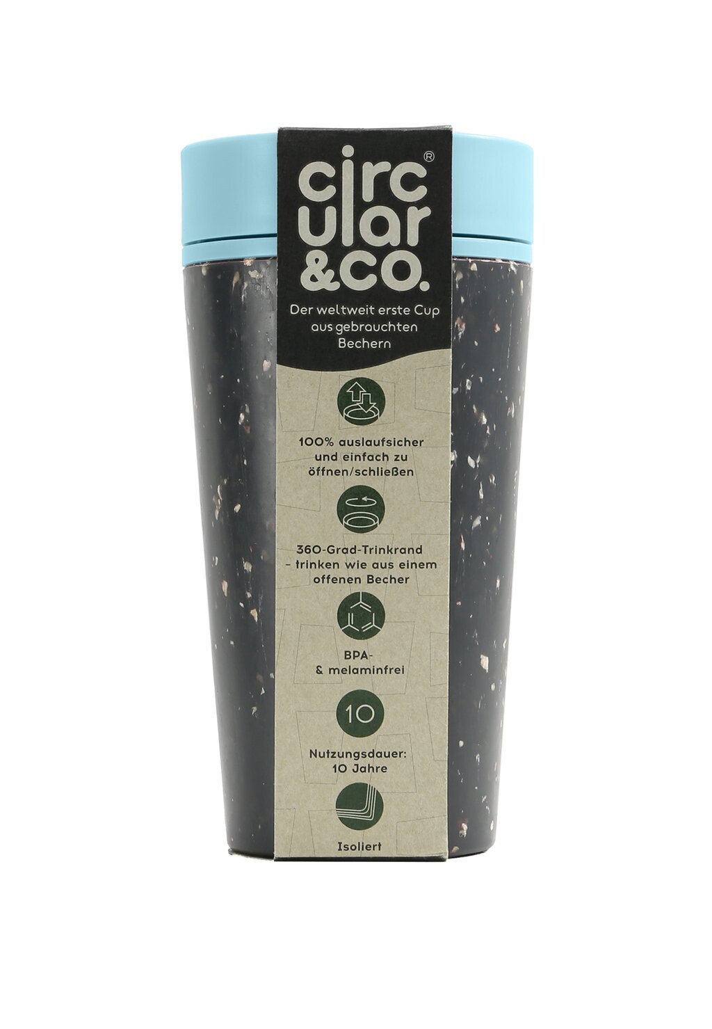 

Стакан для воды Circular&Co, черный