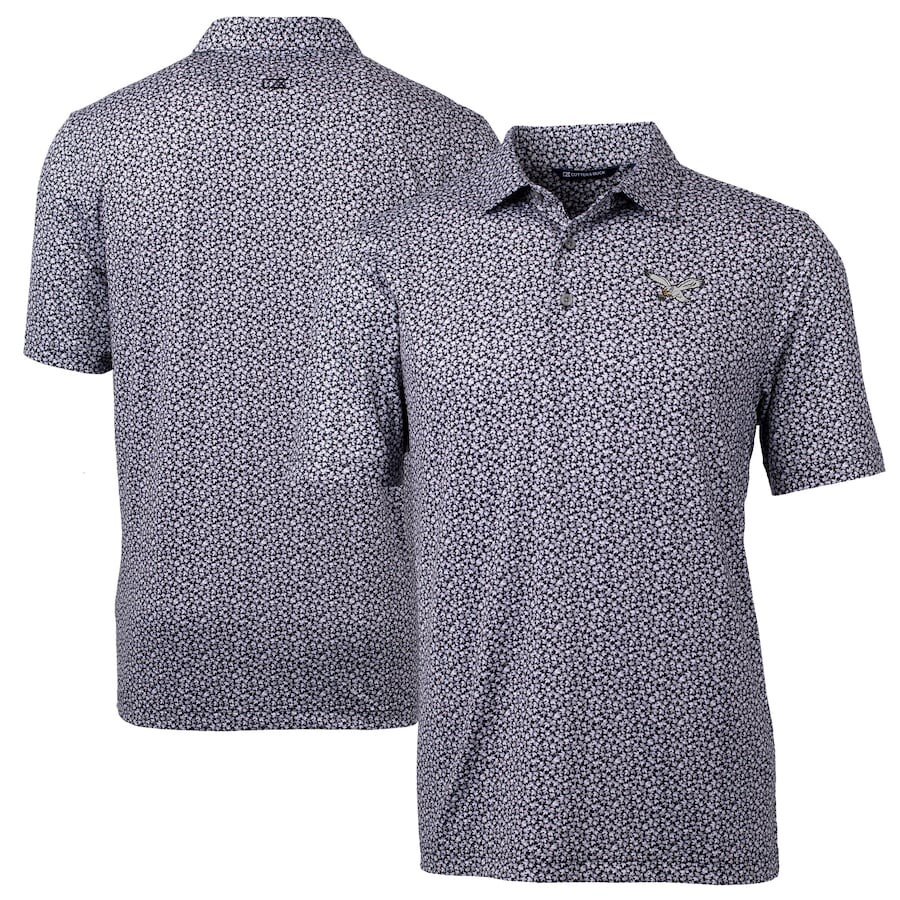 

Поло с коротким рукавом Cutter & Buck Philadelphia Eagles, черный
