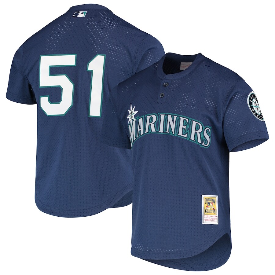 

Джерси Mitchell & Ness Seattle Mariners, роял