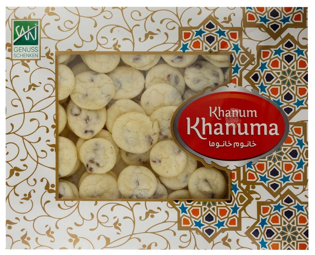 

Ханум Ханума- пирожное печенье с изюмом 450гр. Khanum