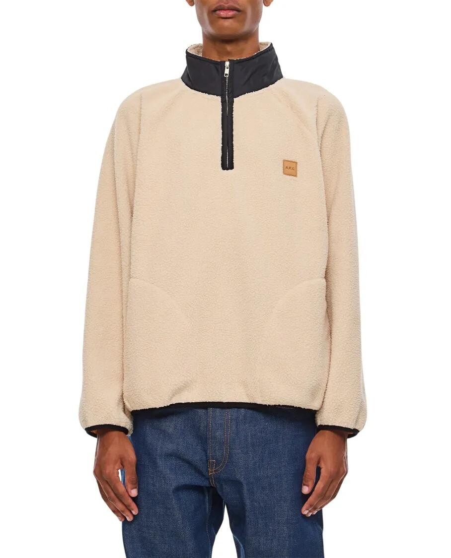 

Свитер sweat island A.P.C., бежевый