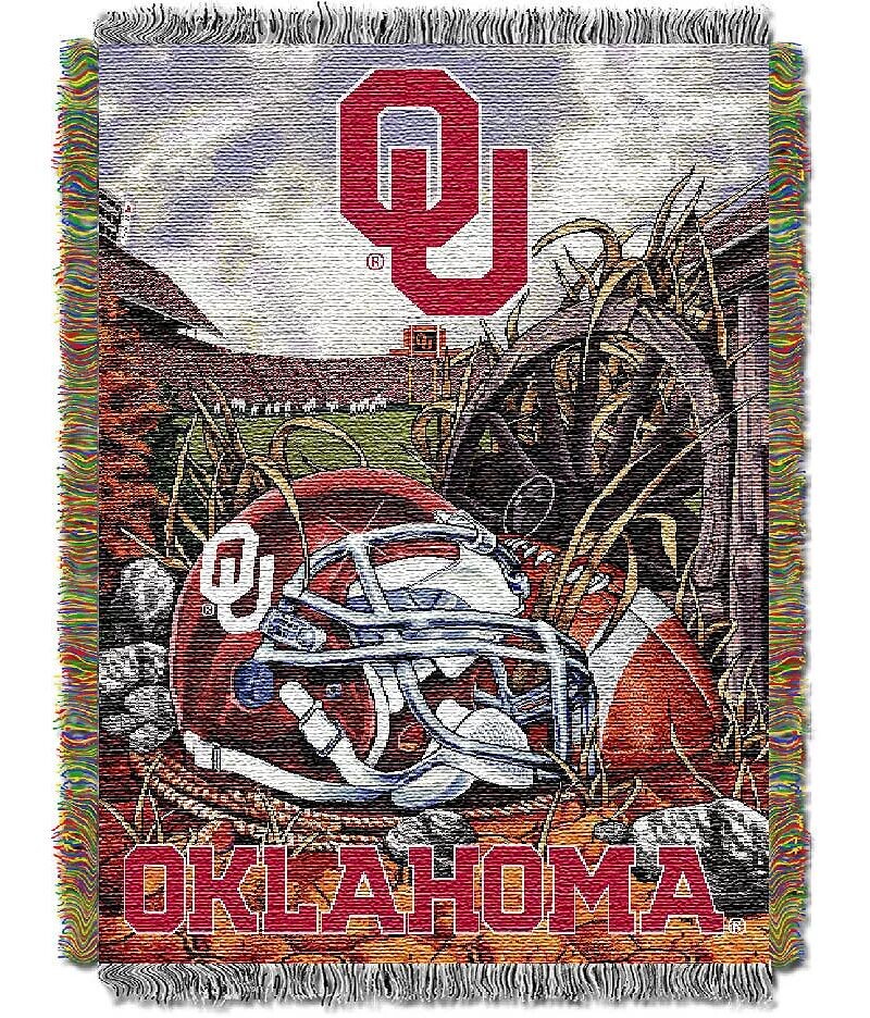 

Тканый плед Northwest Oklahomaooners размером 48 x 60 дюймов