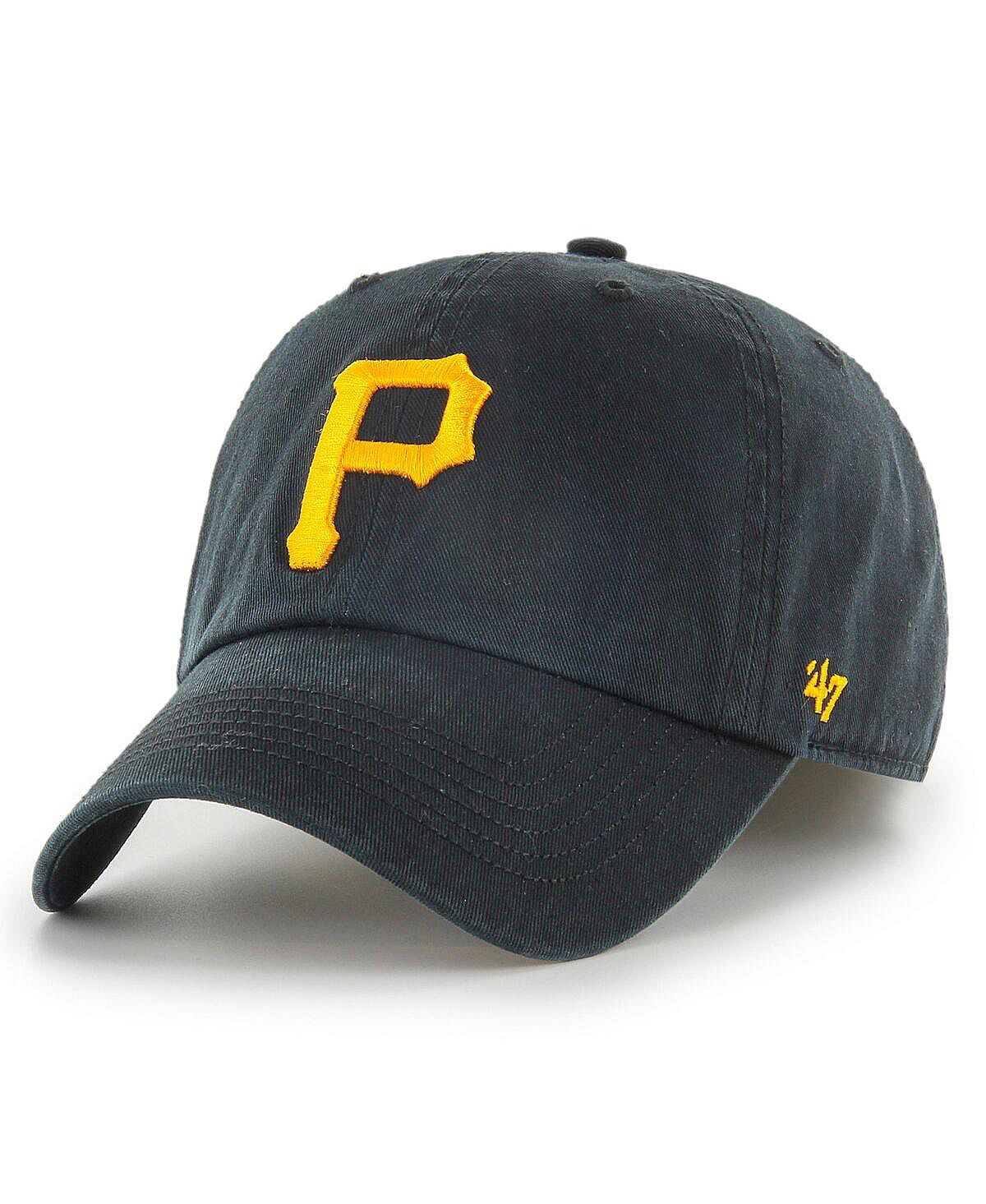 

Мужская черная приталенная шляпа с логотипом франшизы Pittsburgh Pirates '47 Brand