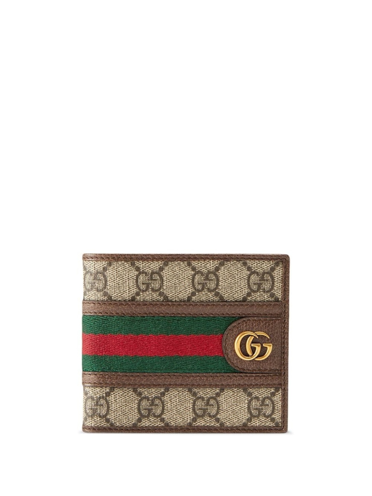 

Gucci кошелек для монет Ophidia, коричневый