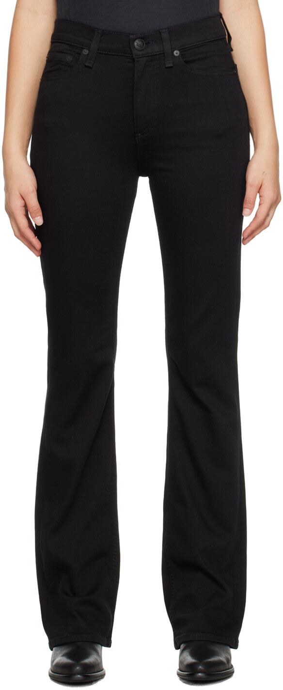 

Черные джинсы Rag & Bone Peyton, Черный
