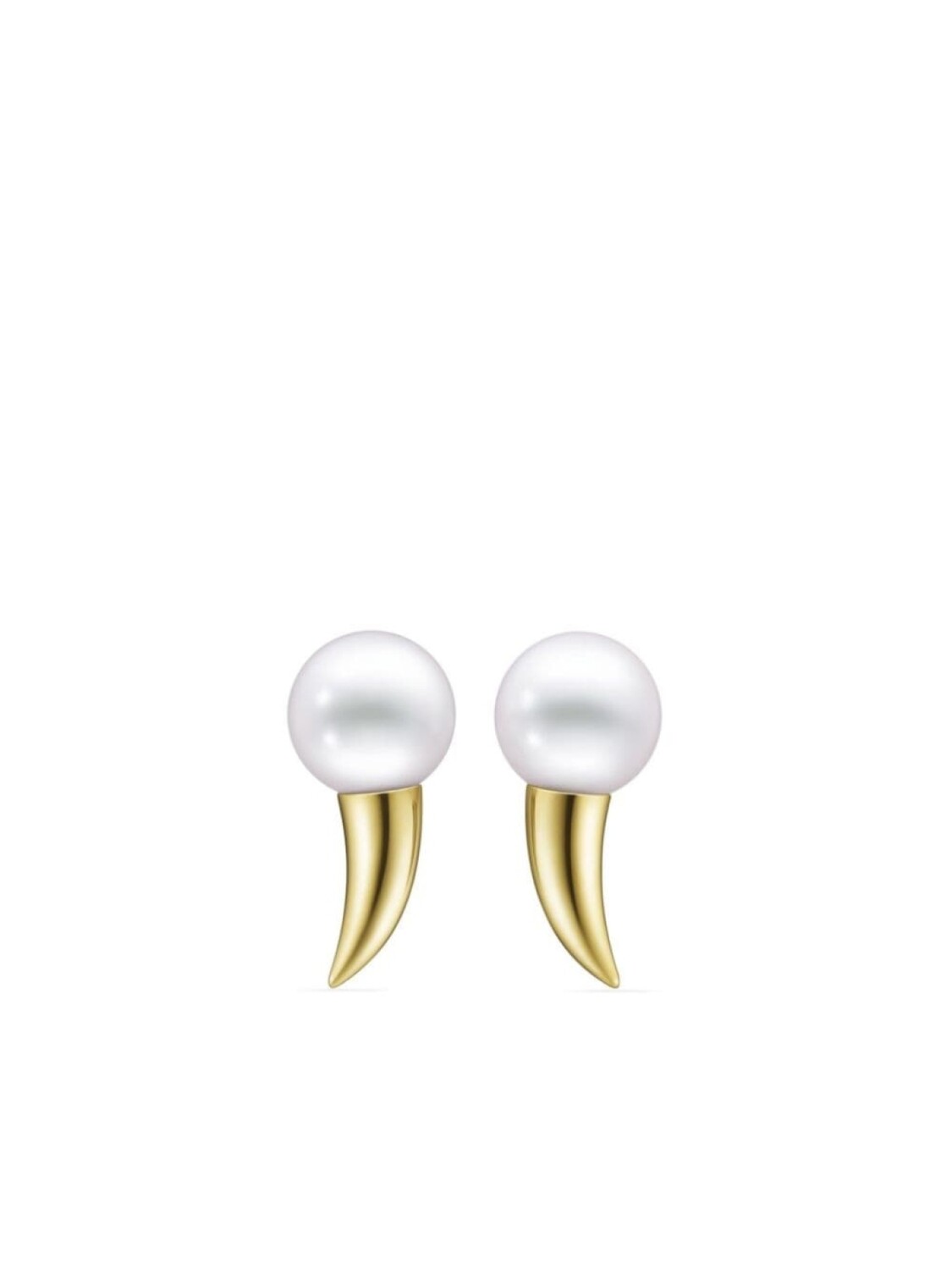

Серьги Collection Line Danger Fang из желтого золота TASAKI, золотой