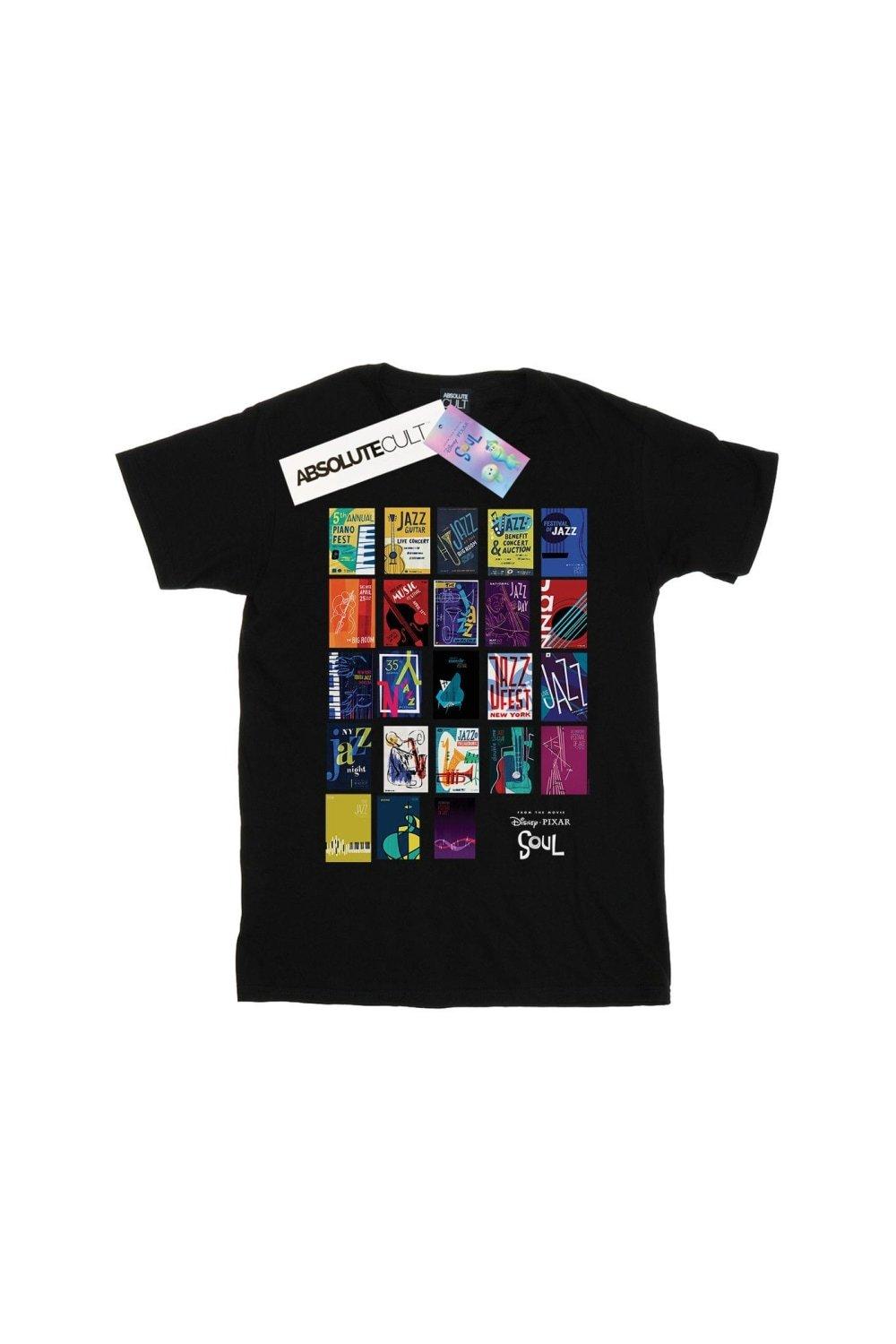 цена Настенная футболка с плакатом Soul Jazz Disney, черный