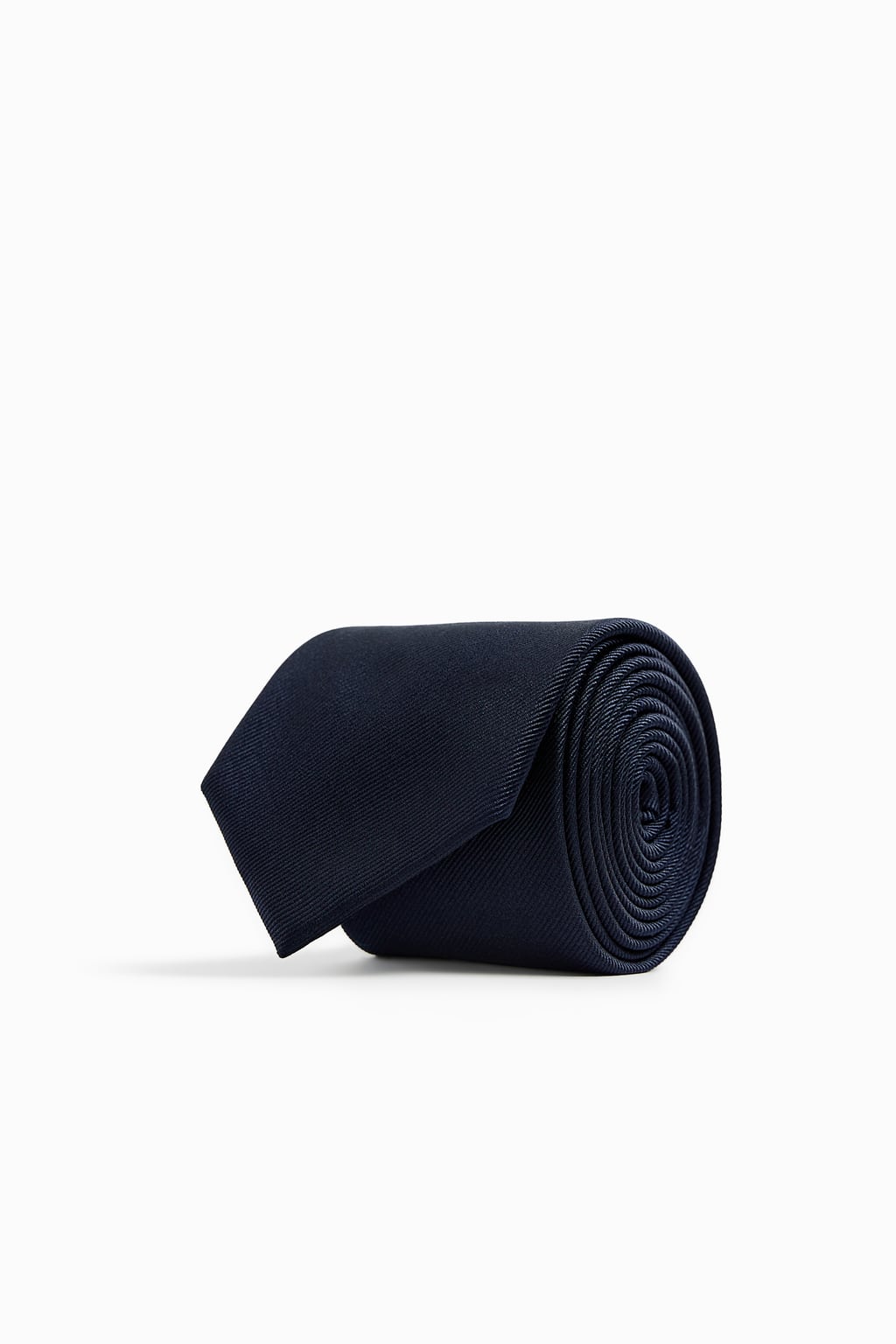 цена Широкий галстук из 100% шелка ZARA, синий