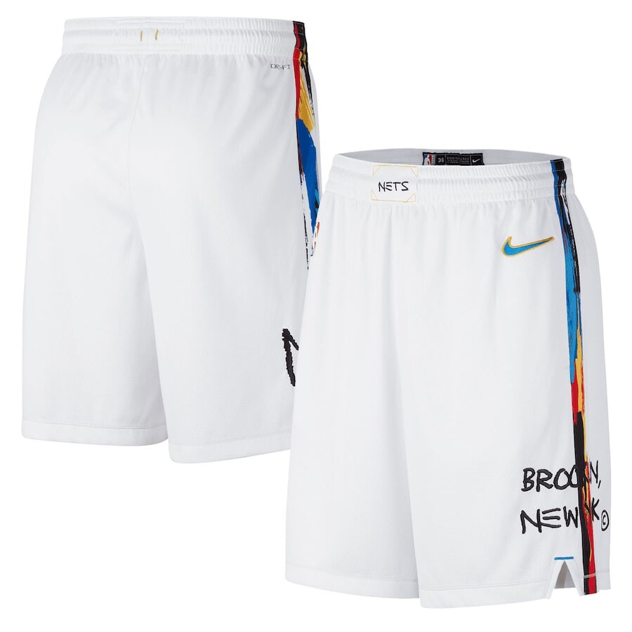 

Шорты Nike Brooklyn Nets, белый