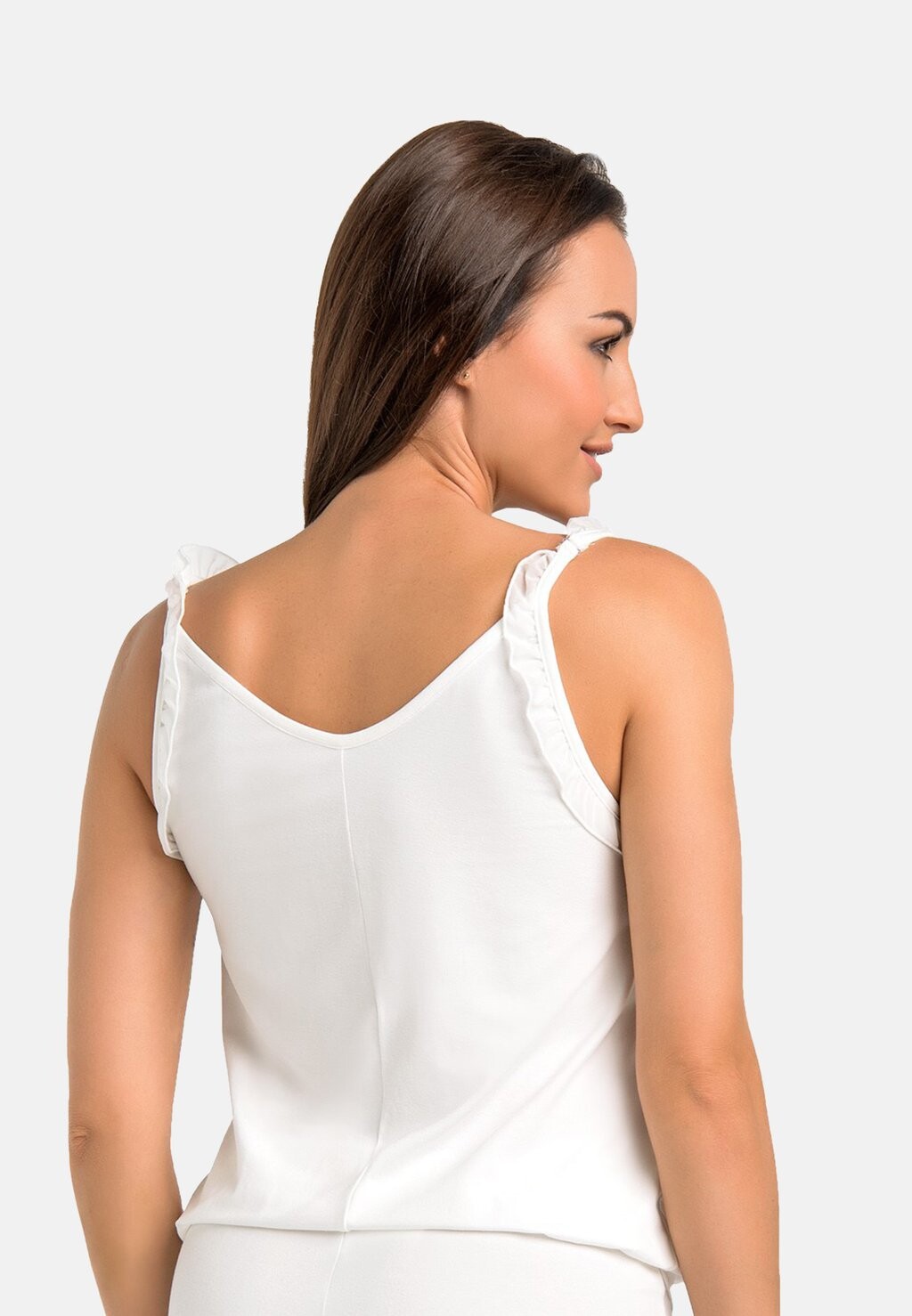 

Пижама TEYLI SET: SLEEPING TOP AND SHORTS Teyli, кремовый