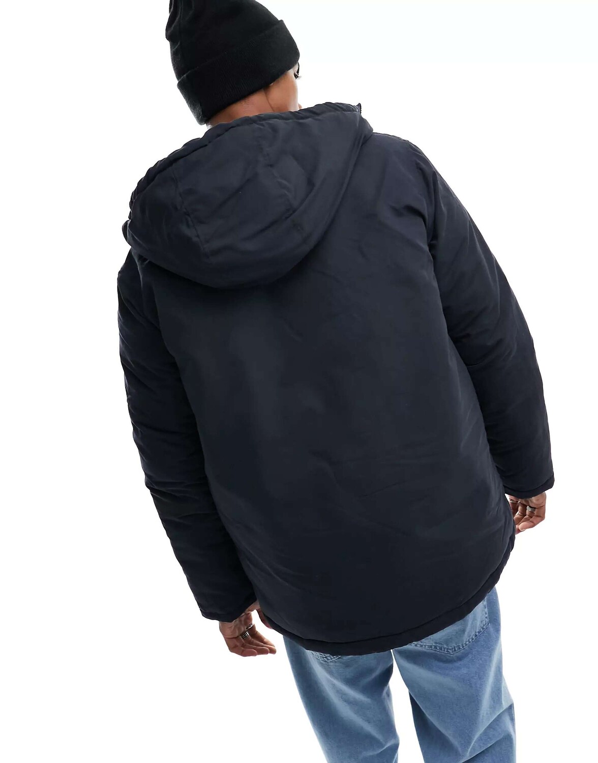 

Черная парка Jack & Jones