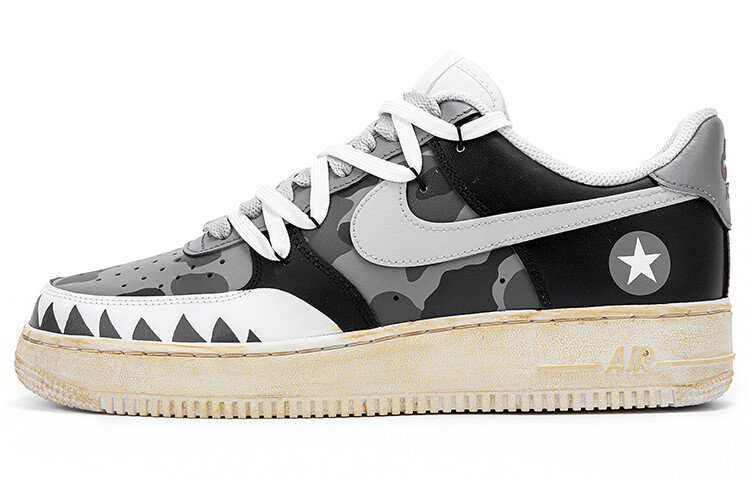 

Кроссовки для скейтбординга Air Force 1 женские, низкие, белые Nike