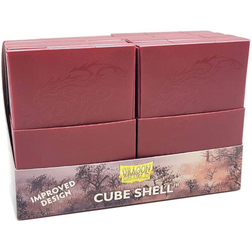 

Карточная игра Arcane Tinmen Dragon Shield Cube Shell: Blood Red (8)