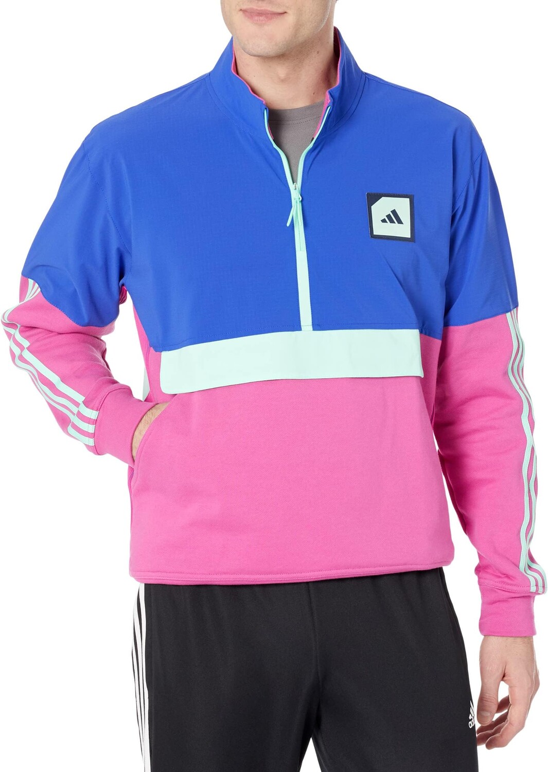 

Куртка Adicross Anorak adidas, цвет Lucid Blue