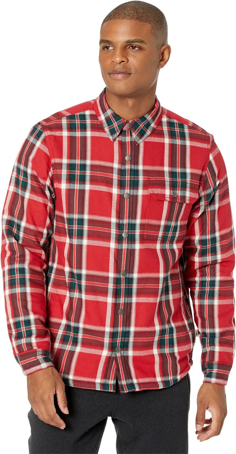 

Куртка Campshire Shirt The North Face, цвет Rage Red Medium Bold Shadow Plaid