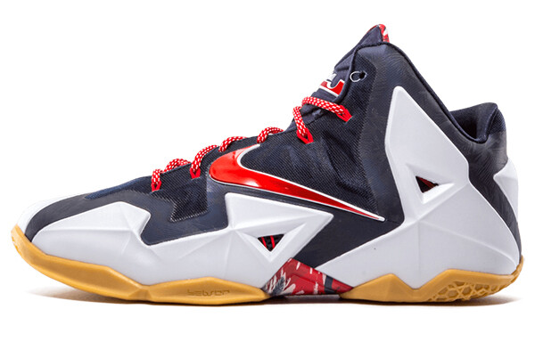 

Nike LeBron 11 День независимости синий/белый
