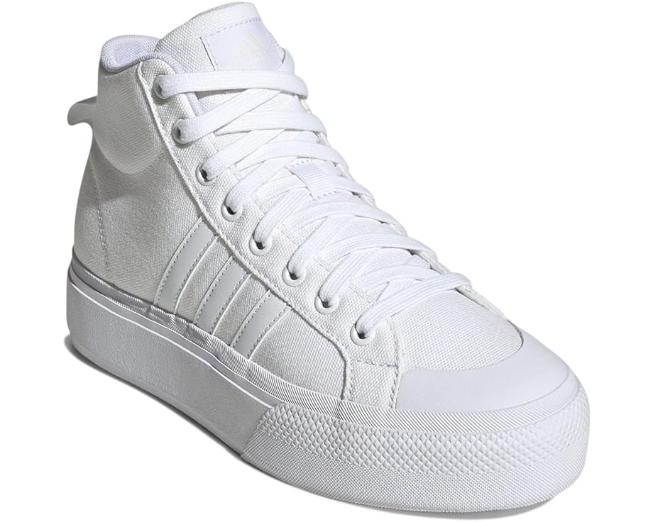 Кроссовки Adidas Bravada 2.0 Mid Platform, цвет Footwear White/Footwear White/Chalk White