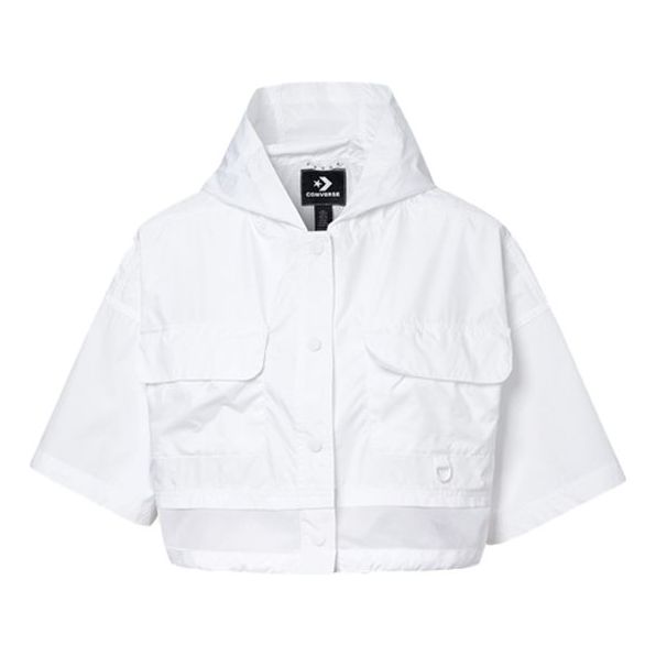 Куртка Converse Jacket Casual Loose Tops White, белый цена и фото