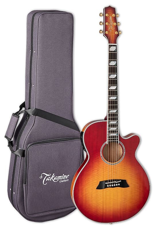 

Акустическая гитара Takamine TSP178AC Flamed Maple Thinline A/E Guitar Faded Cherry Sunburst