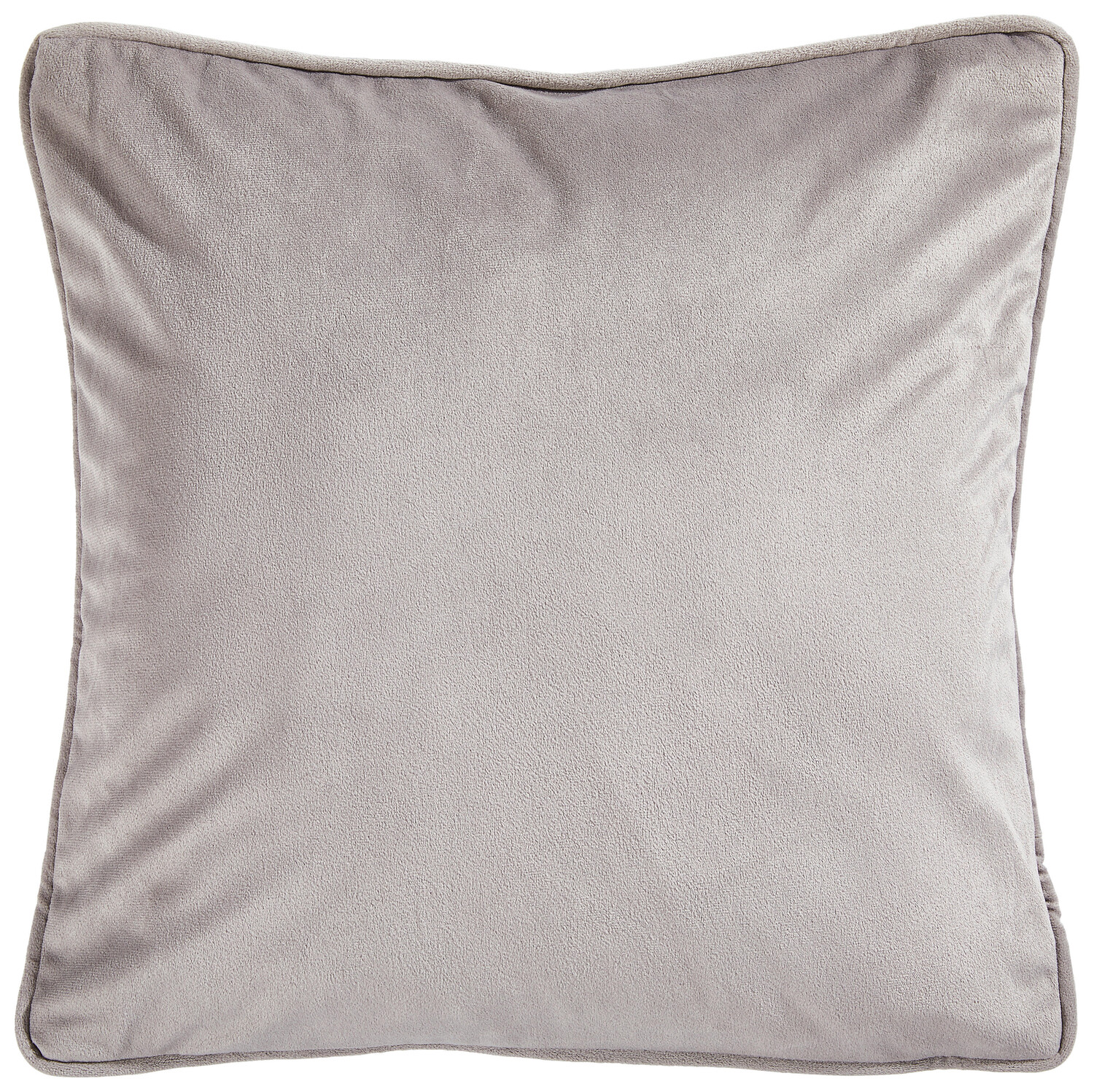 

Чехол на подушку zenato velvet plain 48/48 см Ambiente, светло-серый