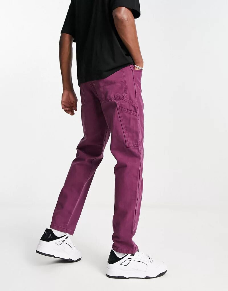 

Бордовые брюки плотника Dickies Duck Canvas