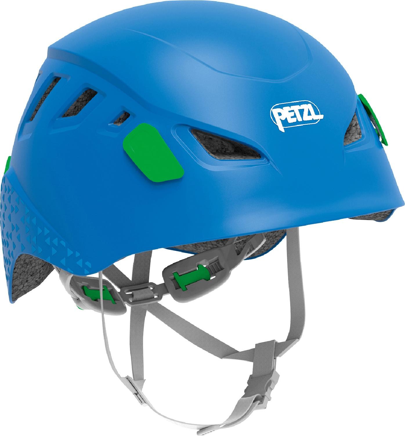 Шлем для скалолазания/велосипеда Пикчу — детский Petzl, синий шлем для скалолазания велосипеда пикчу детский petzl фиолетовый