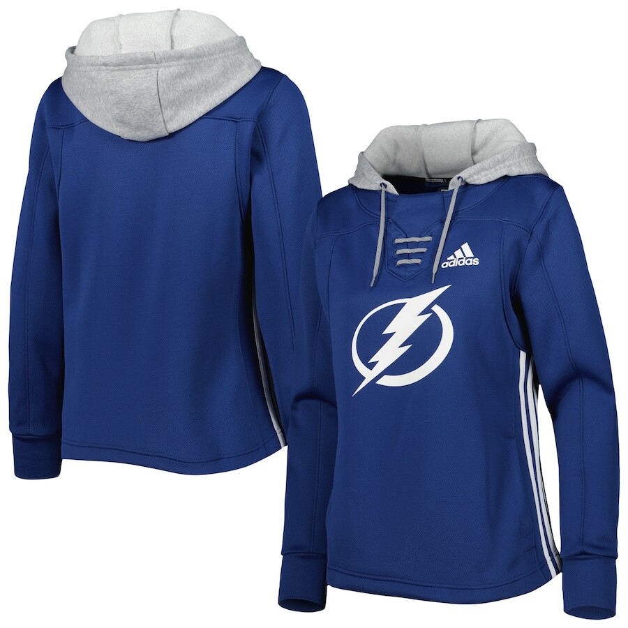 

Пуловер с капюшоном adidas Tampa Bay Lightning, синий