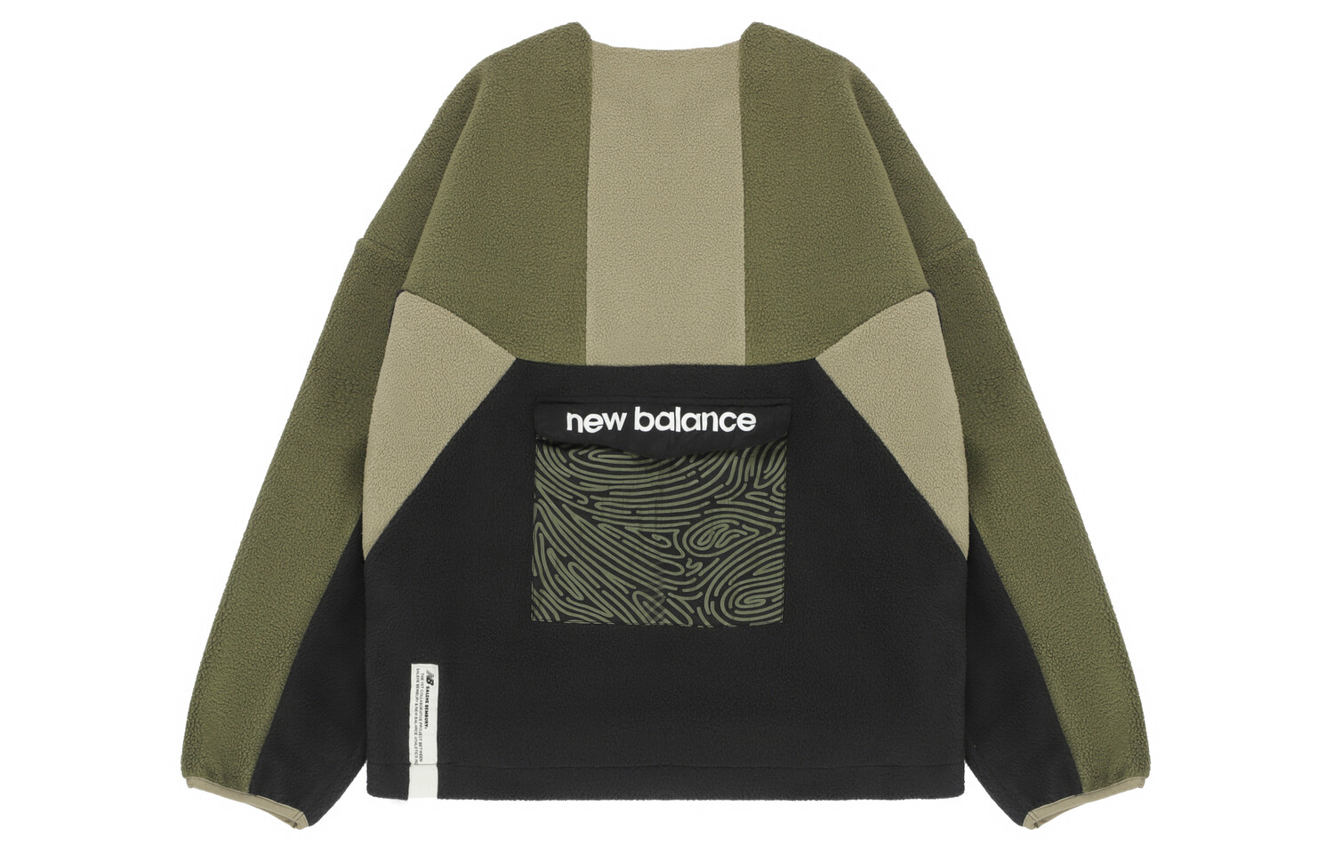 

Куртка Salehe Bembury унисекс оливкового цвета New Balance, оливковый