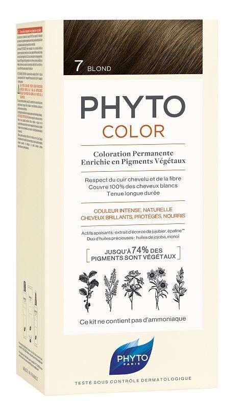

Краска для волос Phyto Color 7 Blond, 1 шт