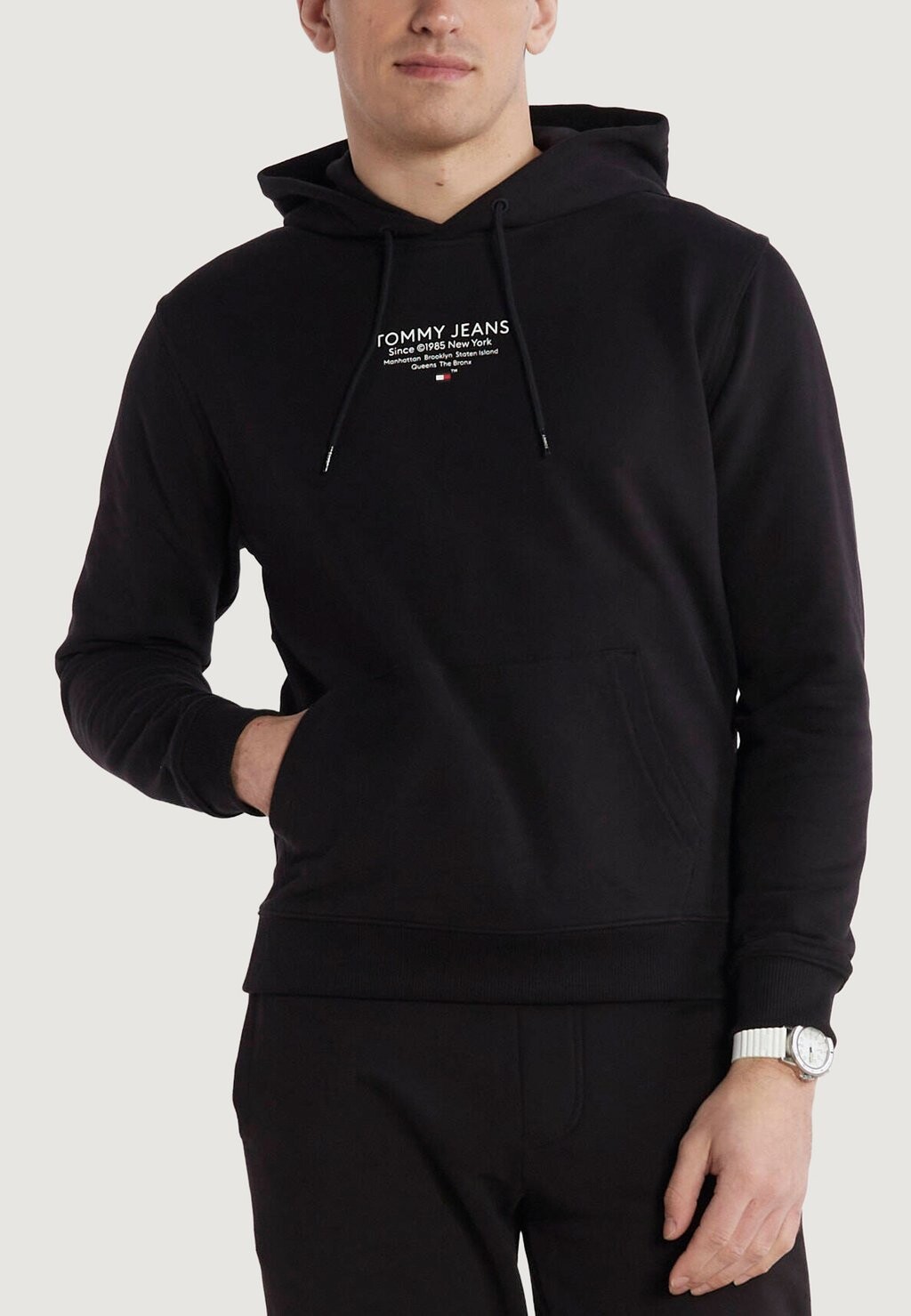 

Толстовка GRAPHIC HOOD Tommy Jeans, цвет black