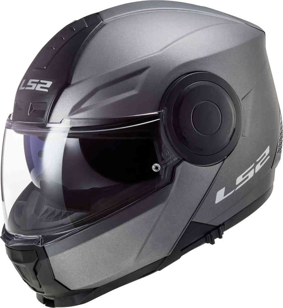 FF902 Твердый шлем с прицелом LS2, титан механизм ls2 ff902 scope для крепления визора