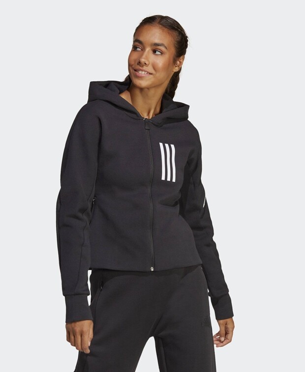 

Толстовка с капюшоном adidas, черный
