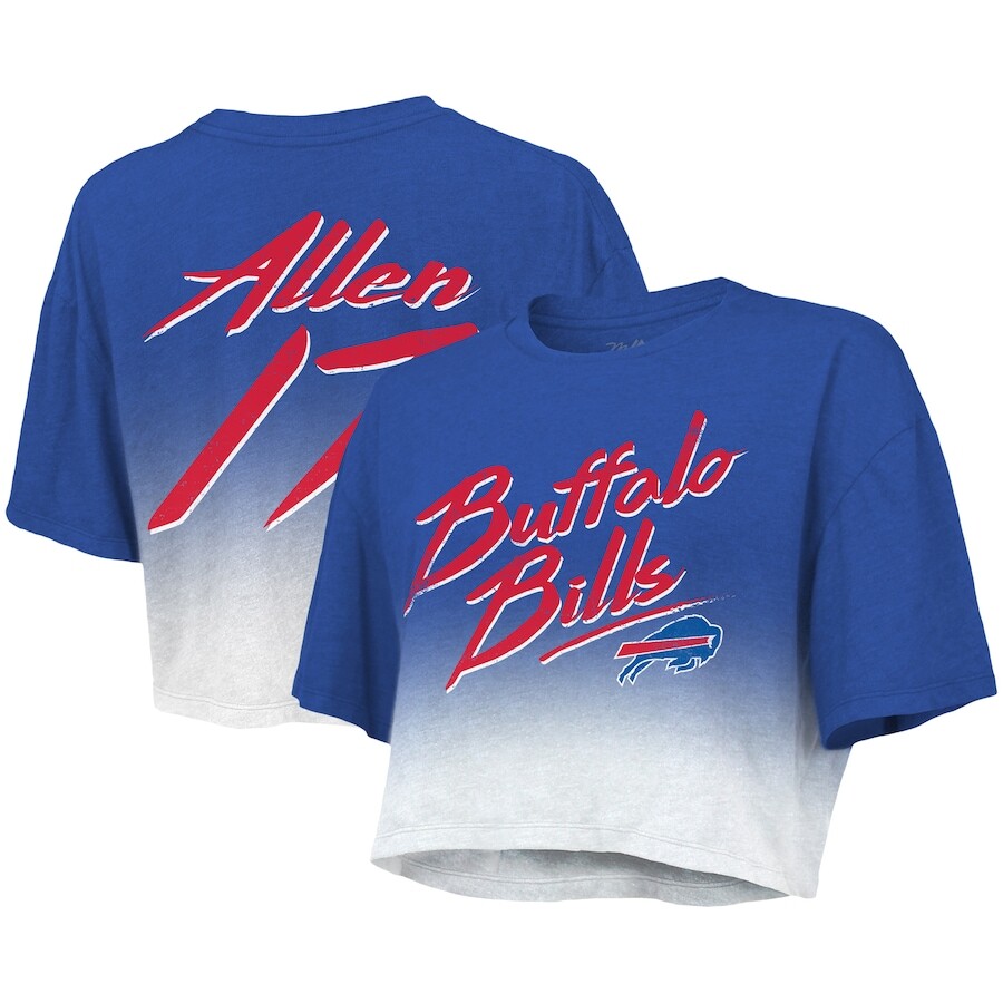 

Футболка с именем и номером Majestic Threads Buffalo Bills, роял