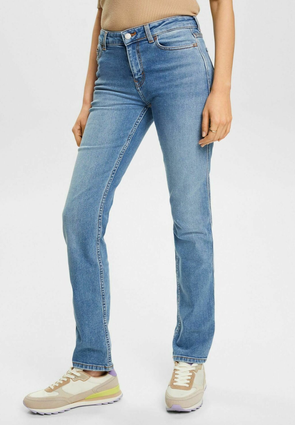 

Джинсы облегающего кроя Esprit, синий