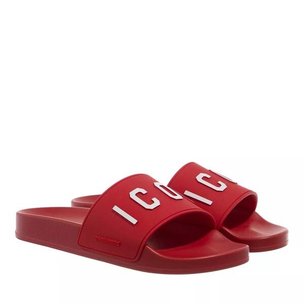 

Сандалии ceresio slides Dsquared2, красный