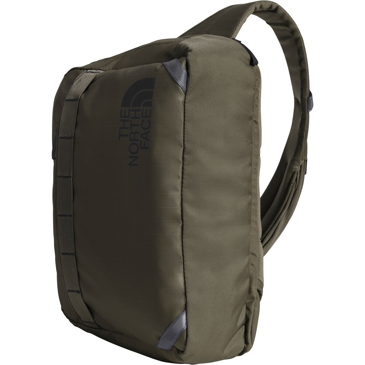 Сумка-слинг base camp voyager The North Face, цвет new taupe green/tnf black