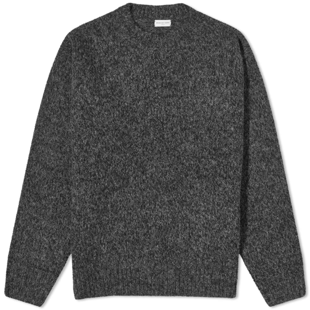 

Трикотаж Dries Van Noten Morane Marl Crew, серый