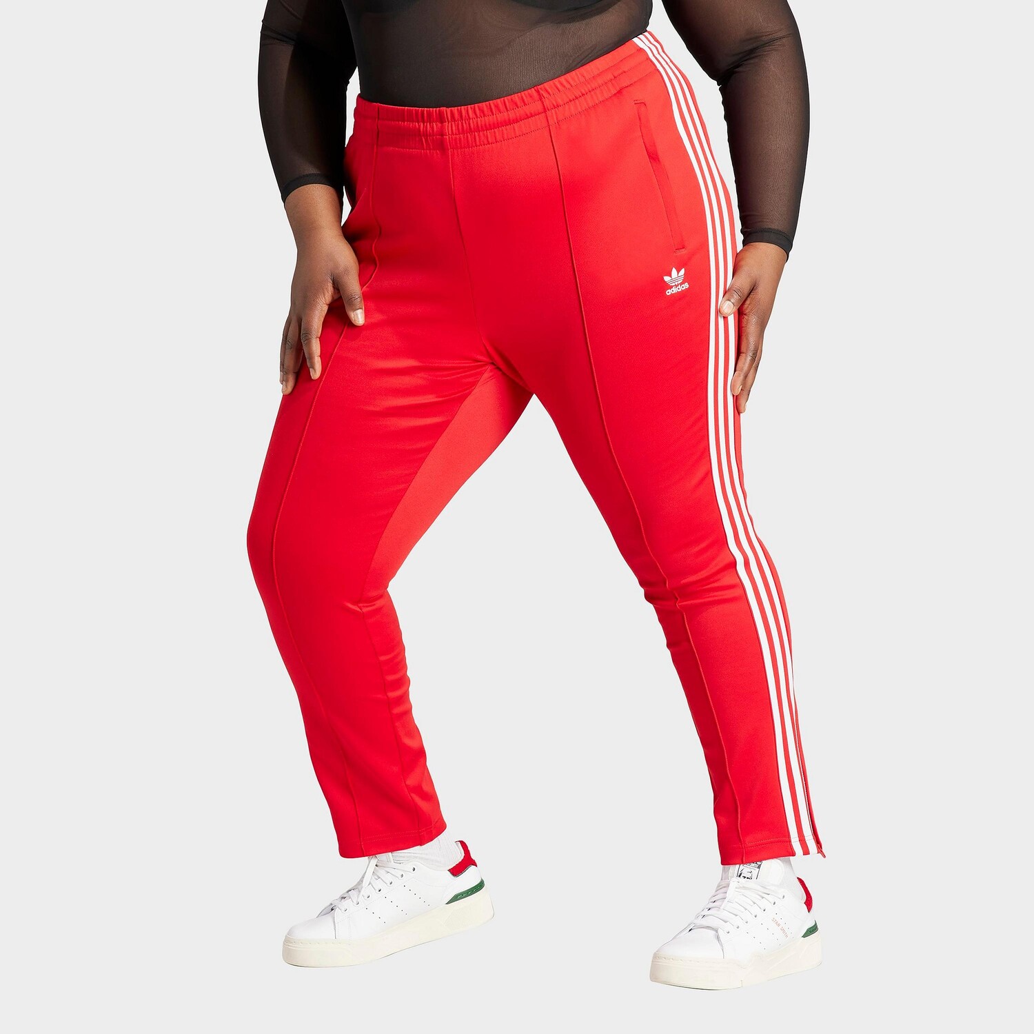 

Женские спортивные брюки adidas Originals adicolor Superstar (большие размеры), красный
