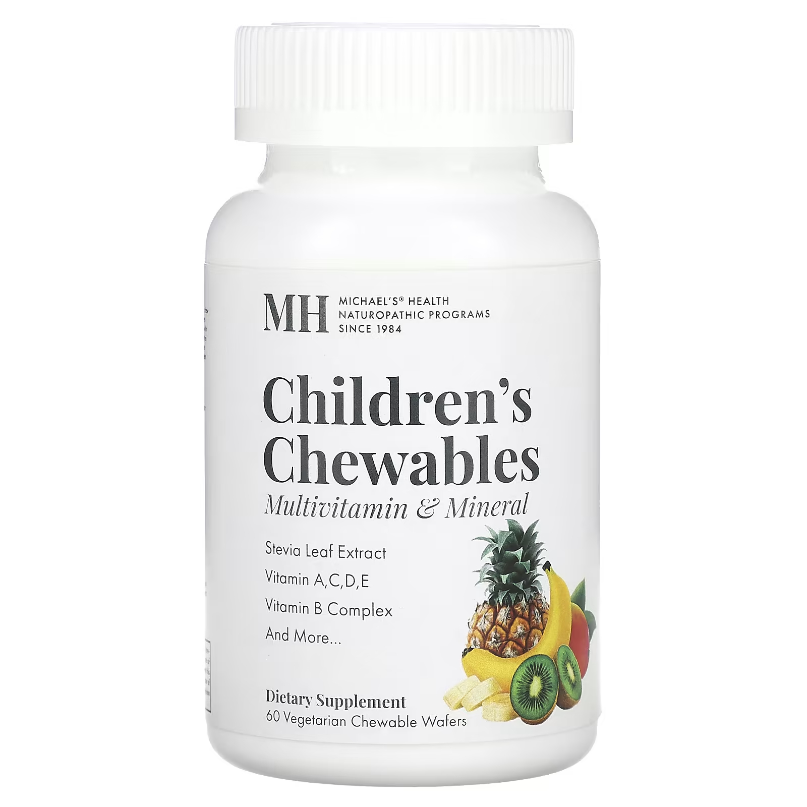 

Пищевая добавка Michael's Naturopathic Children Chewables Natural Fruit, 60 штук