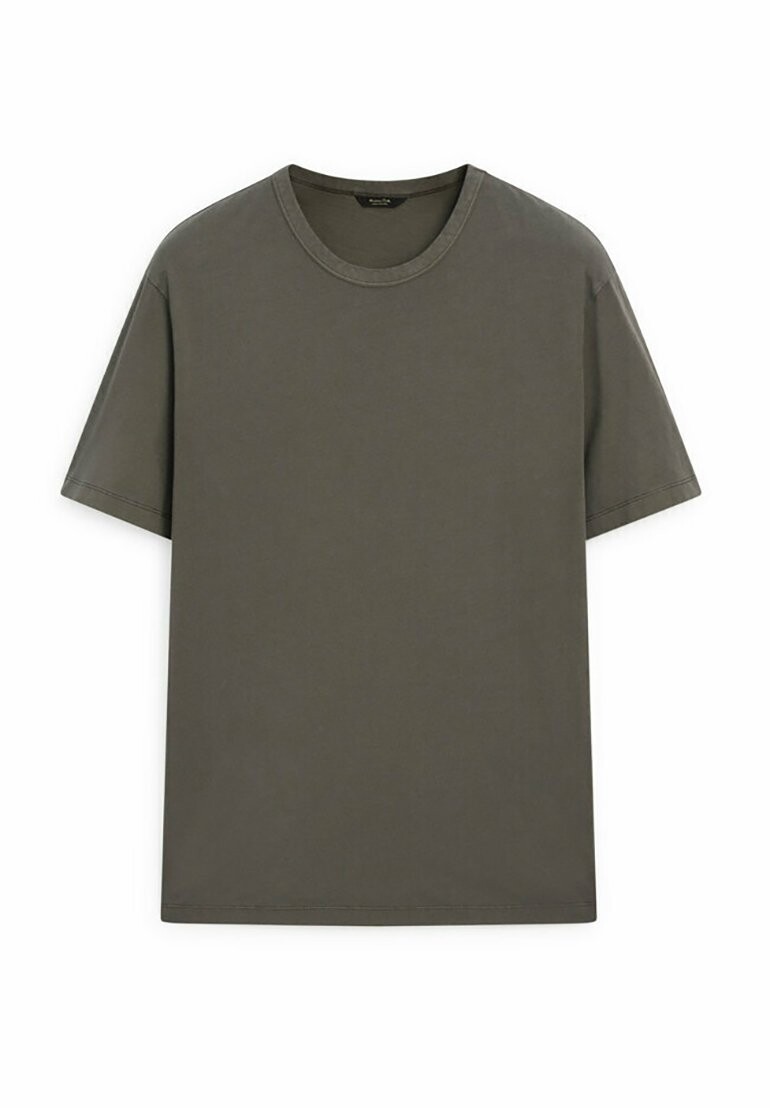 

Футболка базовая FADED SHORT SLEEVE Massimo Dutti, цвет dark grey