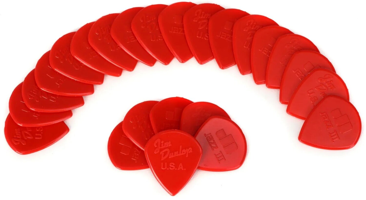 

Медиаторы Dunlop 47R3N Nylon Jazz III — 1,38 мм (24 шт. в упаковке)